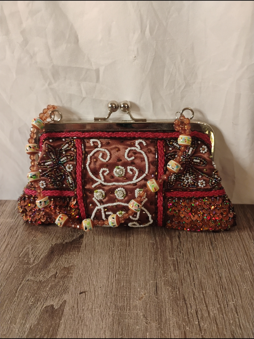 Embellish Beaded mini Evening Clutch Purse